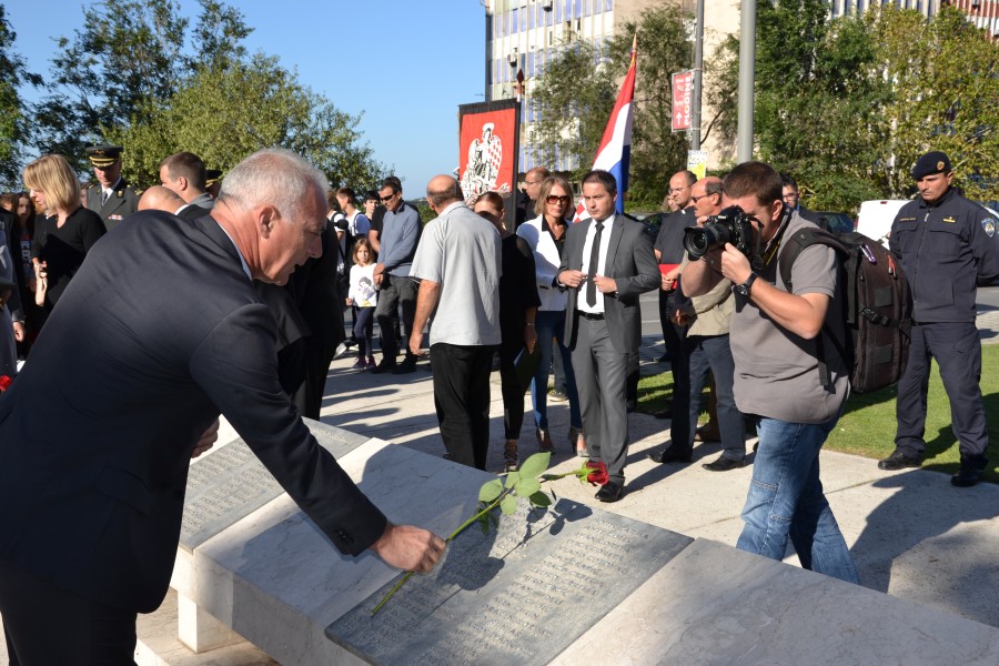 Povodom obilježavanja 25. Spomendana Rujanskog rata održana komemoracija za poginule hrvatske branitelje
