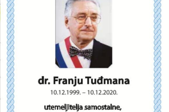 U sjećanje: dr. Franjo Tuđman (10.12.1999. – 10.12.2020.)