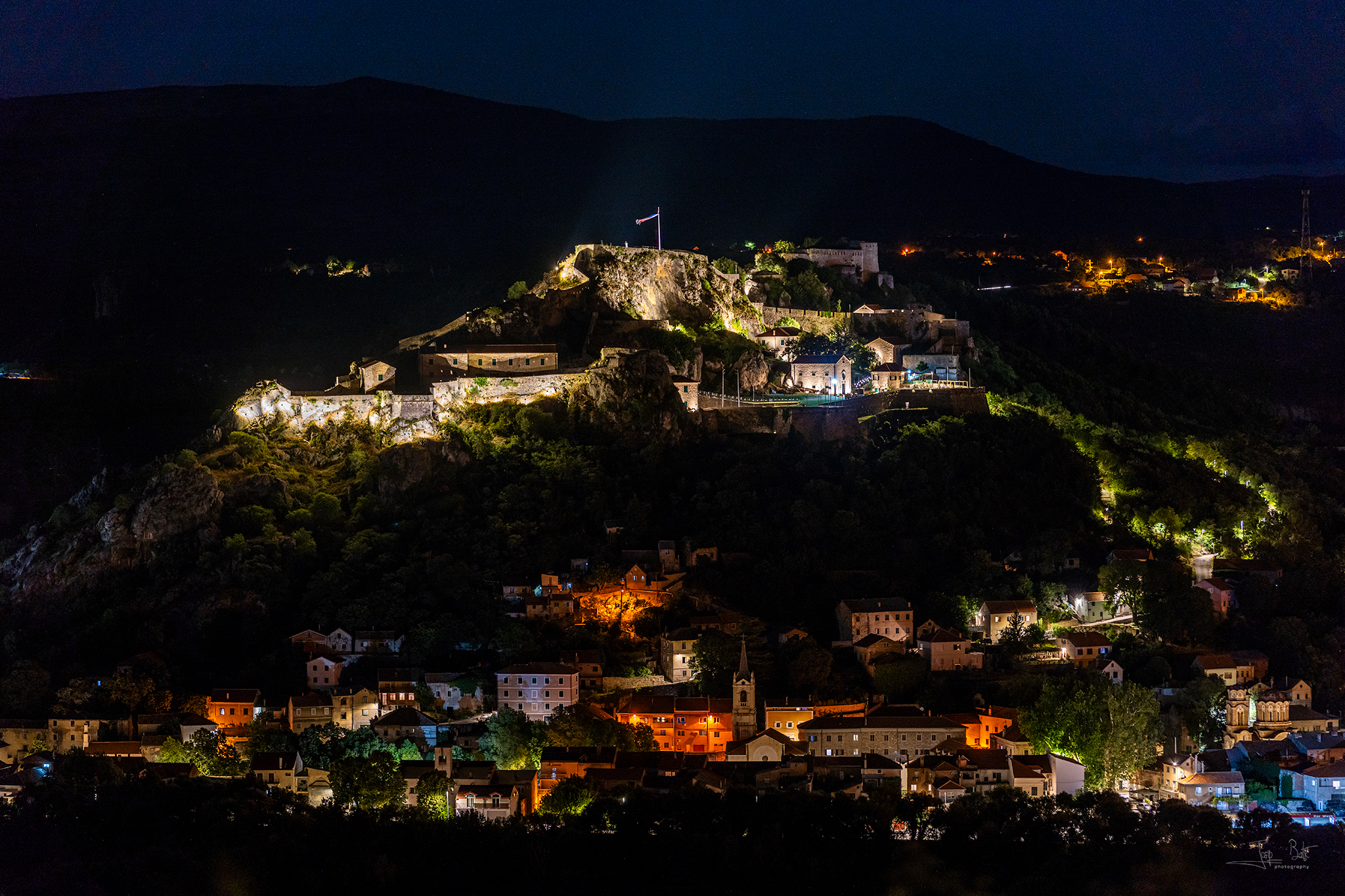 Osvijetljena tvrđava_foto_autor Josip Batić