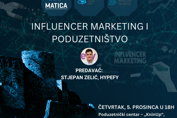 Predavanje “Influencer marketing i poduzetništvo”