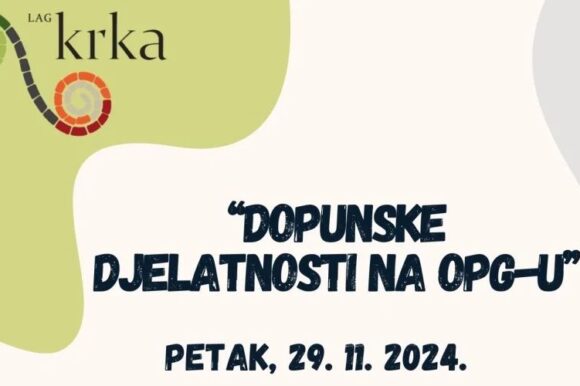 Poziv na radionicu “Dopunske djelatnosti na OPG-u”