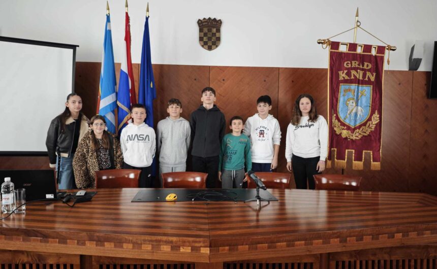 Održana druga sjednica Dječjeg gradskog vijeća Grada Knina
