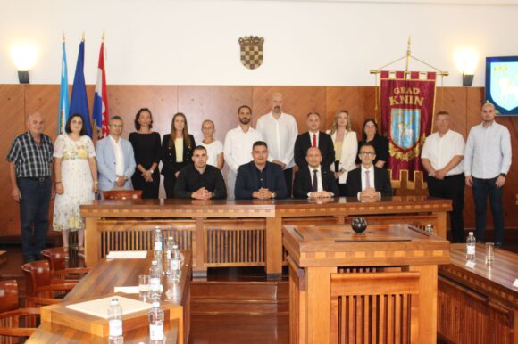 Održana konstituirajuća sjednica Gradskog vijeća grada Knina