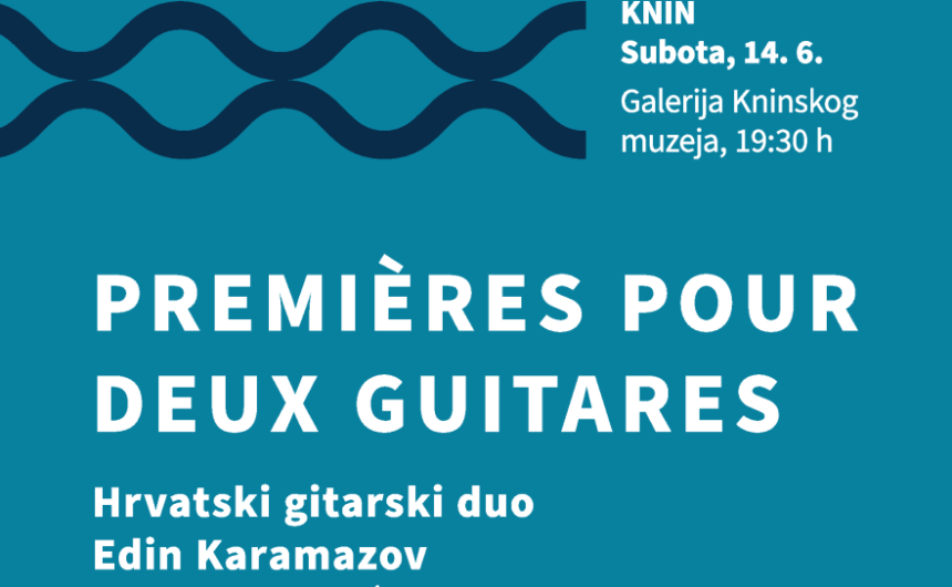 Koncert Premières pour deux guitares Koncert Premières pour deux guitares