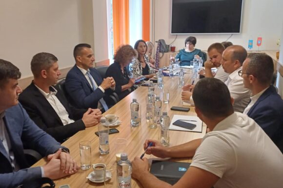 POSJET NOVOIZABRANOG ŽUPANA ŠIBENSKO-KNINSKE ŽUPANIJE GRADU KNINU