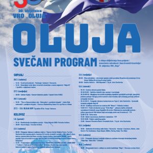 GRAD KNIN – 30. OBLJETNICA VRO ,,OLUJA” SVEČANI PROGRAM