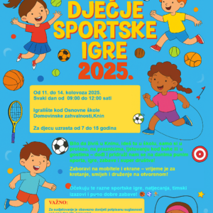 🏅 DJEČJE SPORTSKE IGRE 2025. 🏅