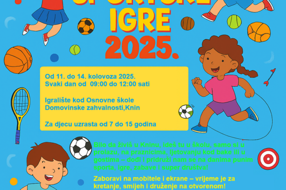 🏅 DJEČJE SPORTSKE IGRE 2025. 🏅