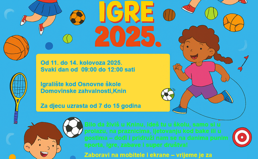 🏅 DJEČJE SPORTSKE IGRE 2025. 🏅