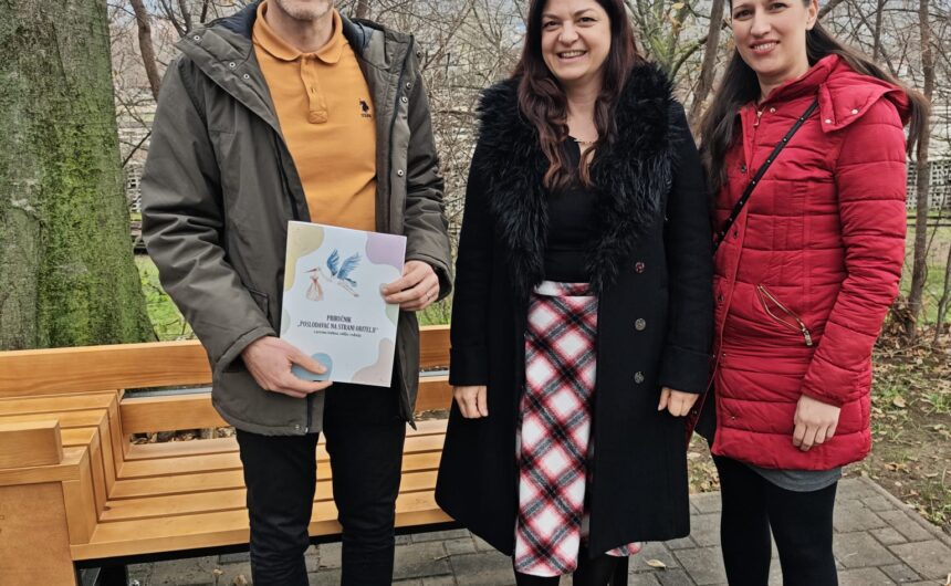 Prva klupa za dojenje i prematanje beba u Kninu – mjesto mira, bliskosti i podrške