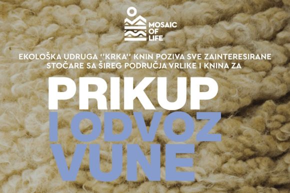 Poziv za prikup i odvoz ovčje vune