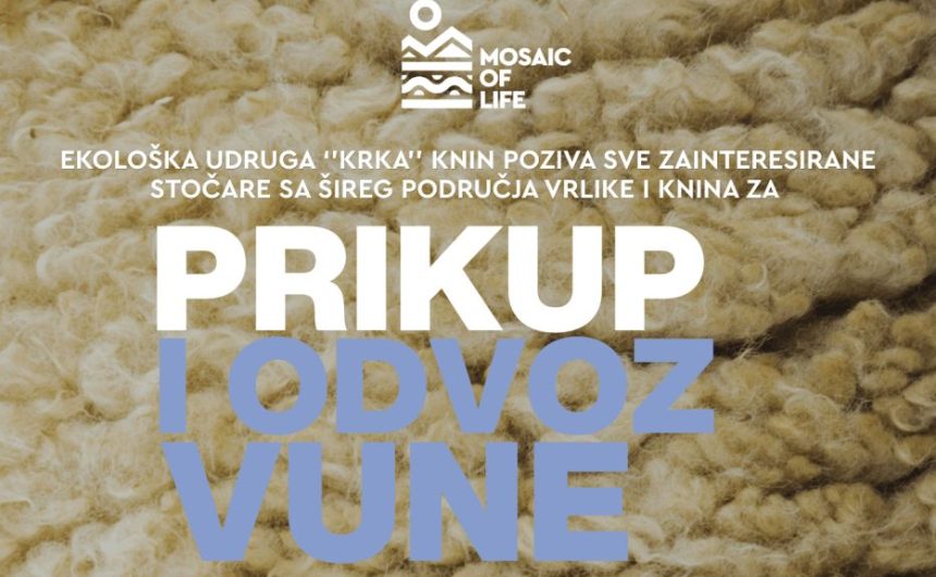 Poziv za prikup i odvoz ovčje vune