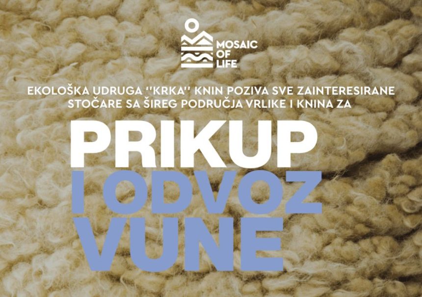 Poziv za prikup i odvoz ovčje vune