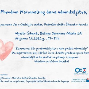 Predavanje povodom obilježavanja Nacionalnog dana udomiteljstva