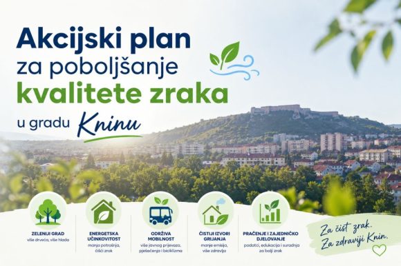 Obavijest o izradi Akcijskog plana za poboljšanje kvalitete zraka u gradu Kninu