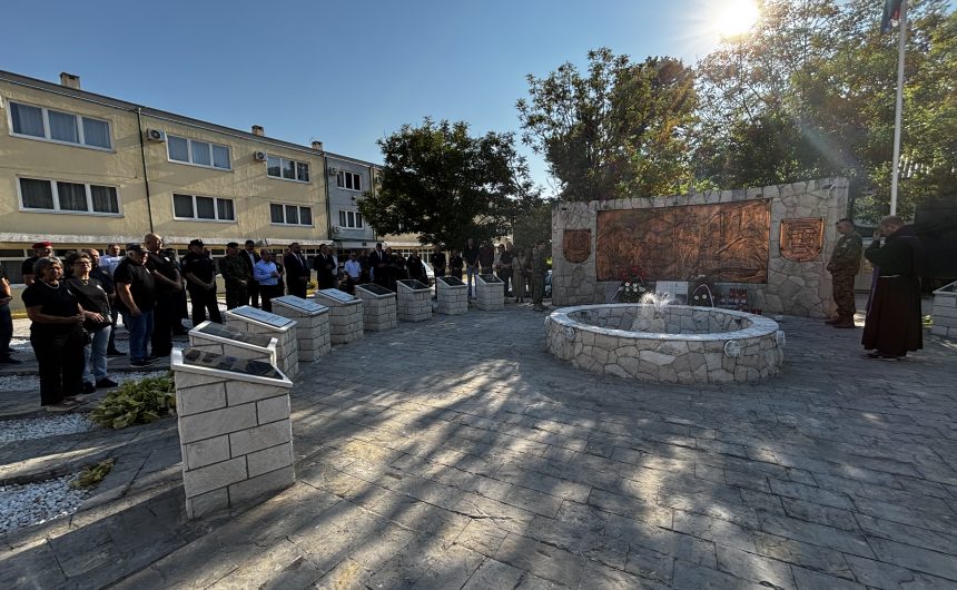 Polaganje vijenaca povodom Dana pobjede i domovinske zahvalnosti i Dana hrvatskih branitelja te 31.obljetnice VRO Oluja