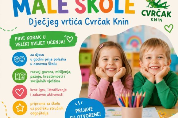 Obavijest o upisu djece u program predškole