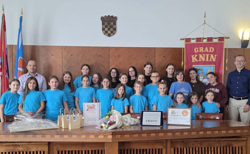 Svečani prijem kod gradonačelnika za članove KUD-a „Kralj Zvonimir“
